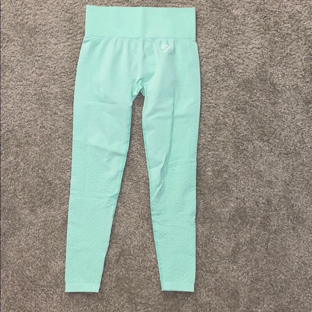 GYMSHARK VITAL SEAMLESS Mint Green Leggings